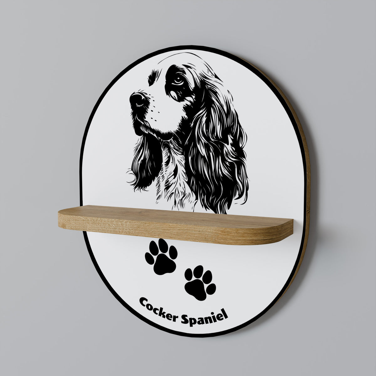 ENGLISH COCKER SPANIEL Designová police