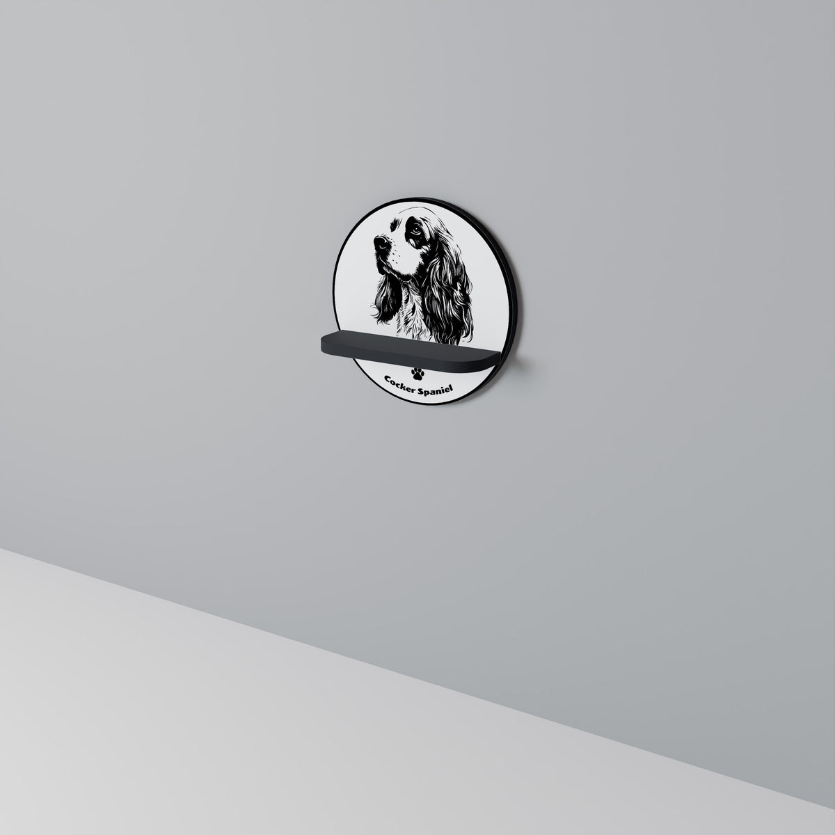 ENGLISH COCKER SPANIEL Designová police