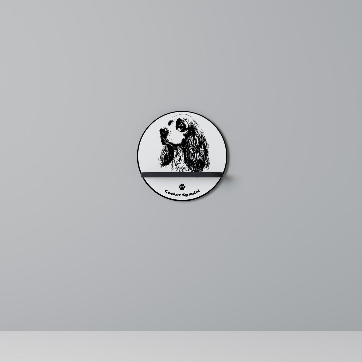 ENGLISH COCKER SPANIEL Designová police