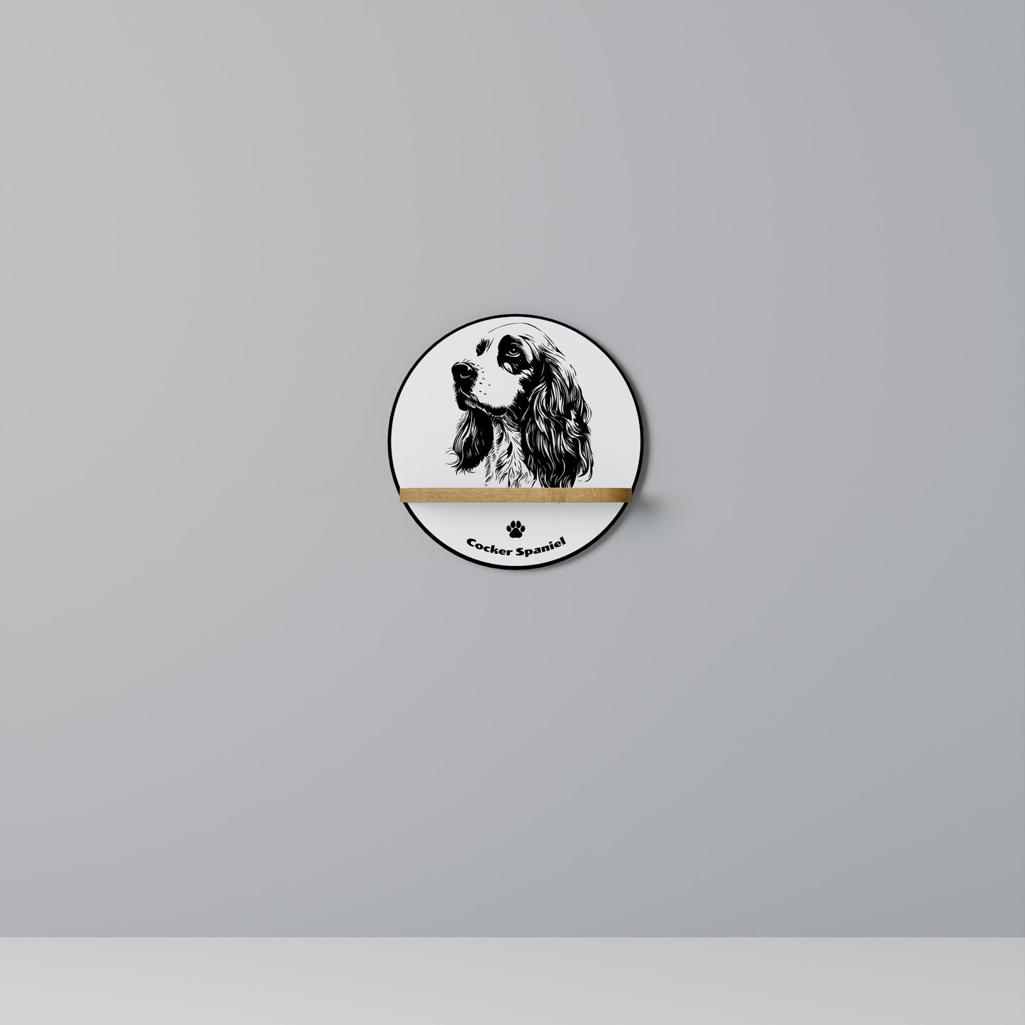 ENGLISH COCKER SPANIEL Designová police
