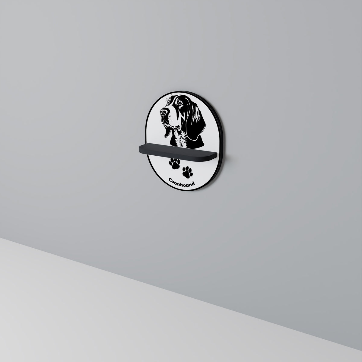 COONHOUND DOG Designová police