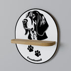 COONHOUND DOG Designová police