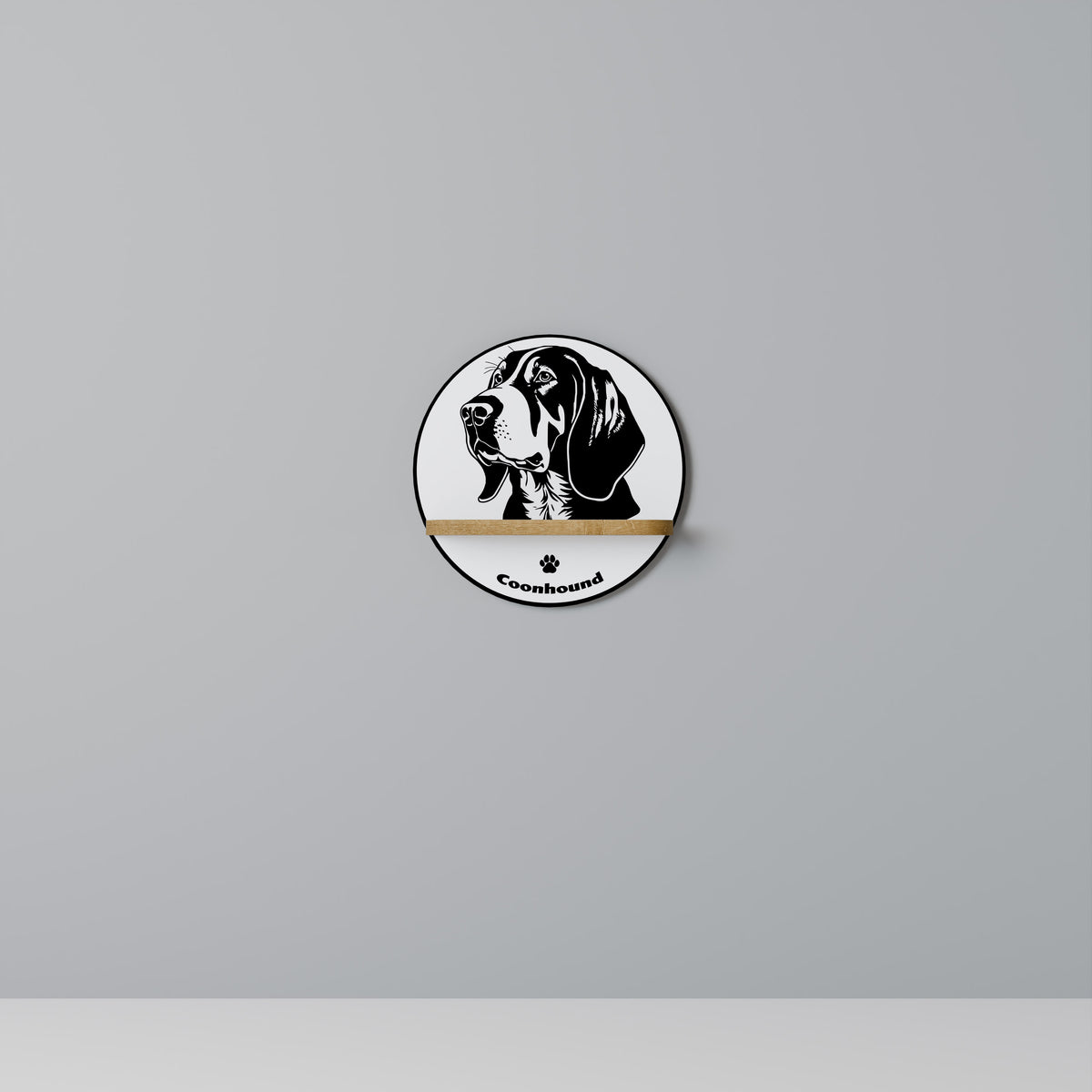 COONHOUND DOG Designová police