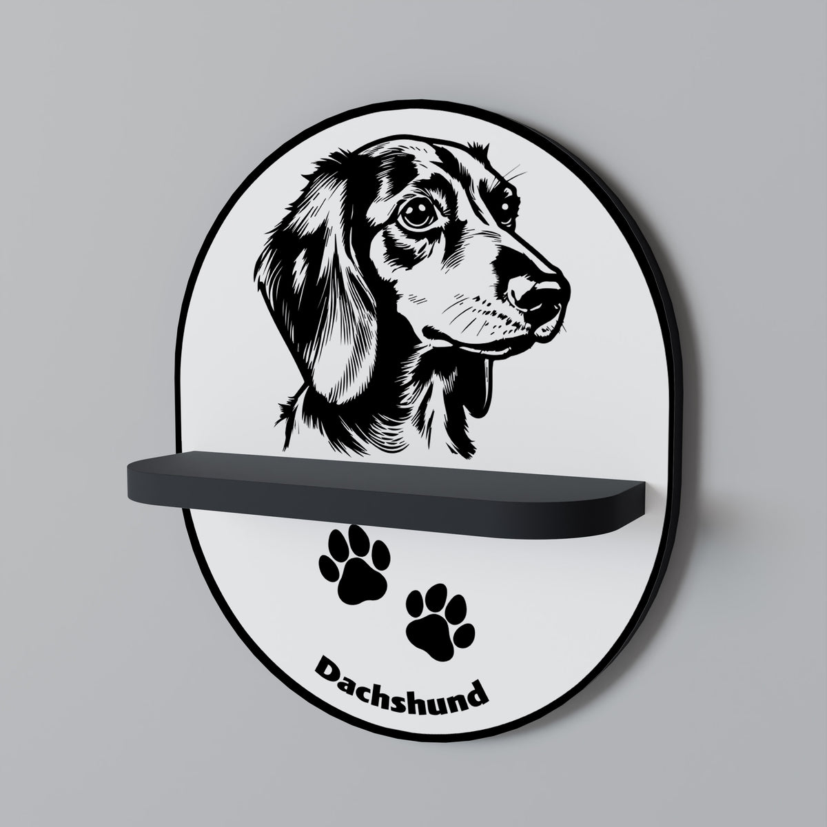 DACHSHUND DOG Designová police