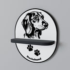 DACHSHUND DOG Designová police