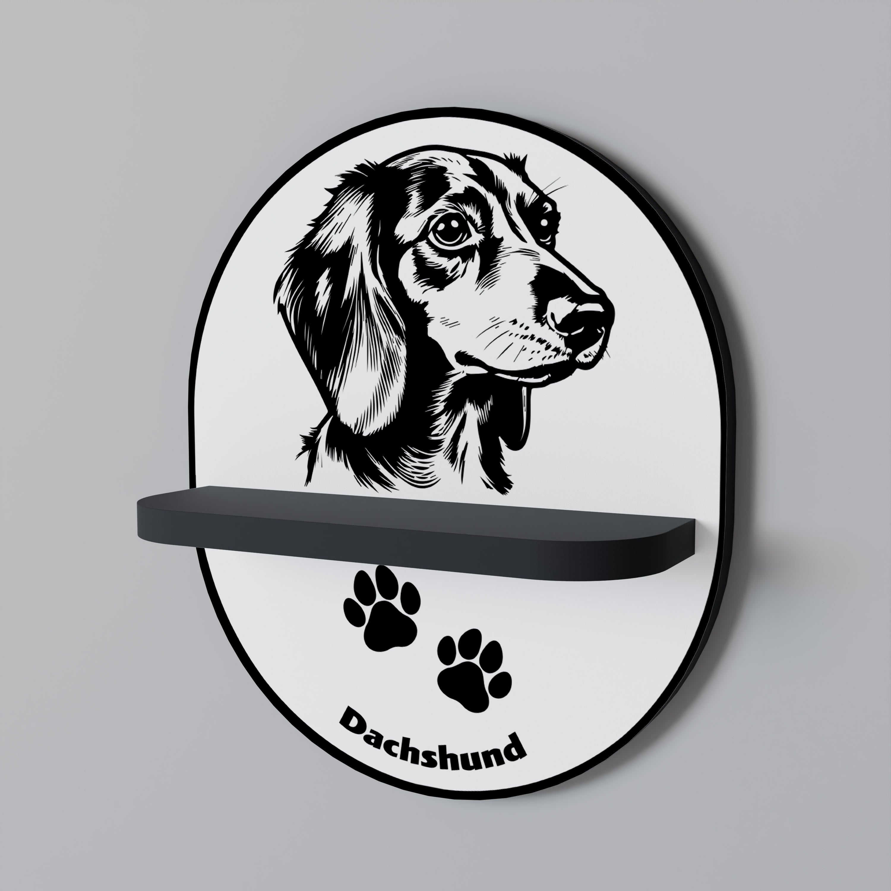 DACHSHUND DOG Designová police