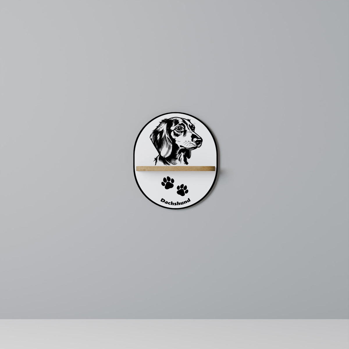 DACHSHUND DOG Designová police
