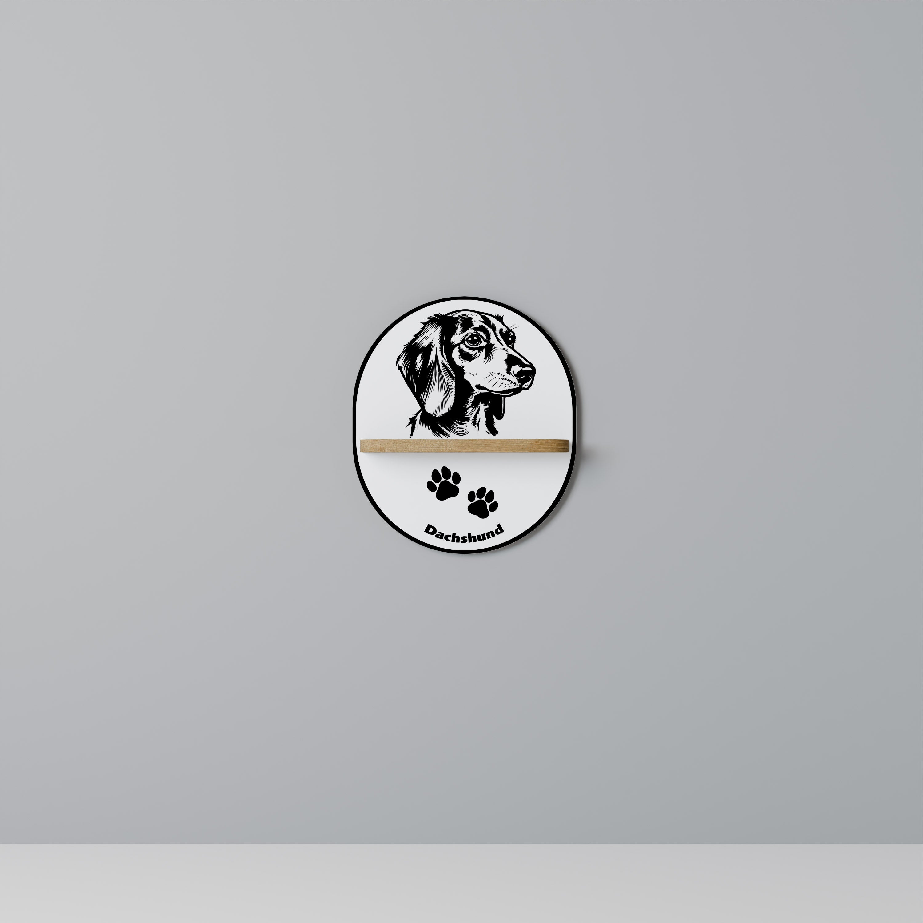DACHSHUND DOG Designová police