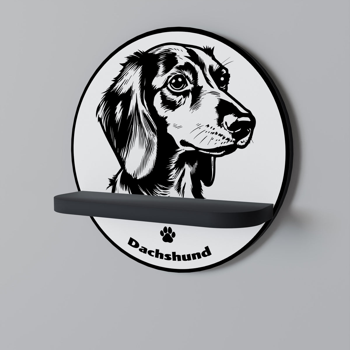 DACHSHUND DOG Designová police