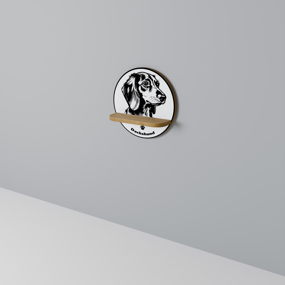 DACHSHUND DOG Designová police