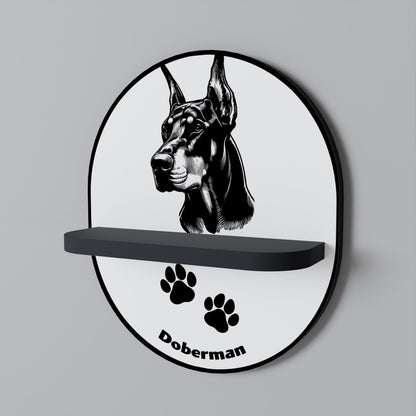 DOBERMAN DOG Designová police