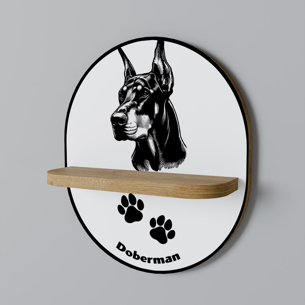 DOBERMAN DOG Designová police