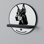DOBERMAN DOG Designová police