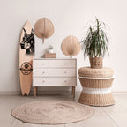 DOBERMAN DOG Dekorativní panel ve tvaru surfu