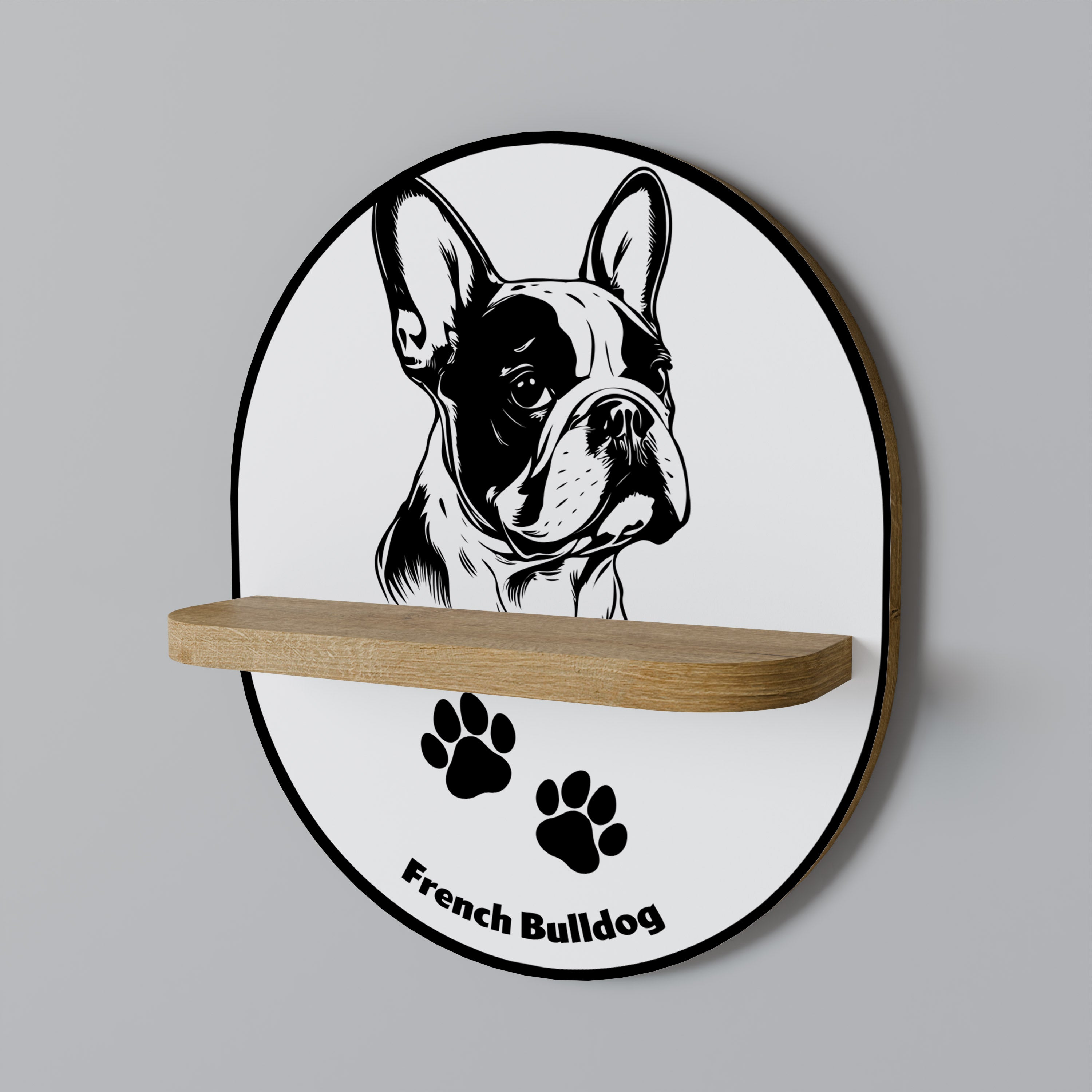 FRENCH BULLDOG Designová police