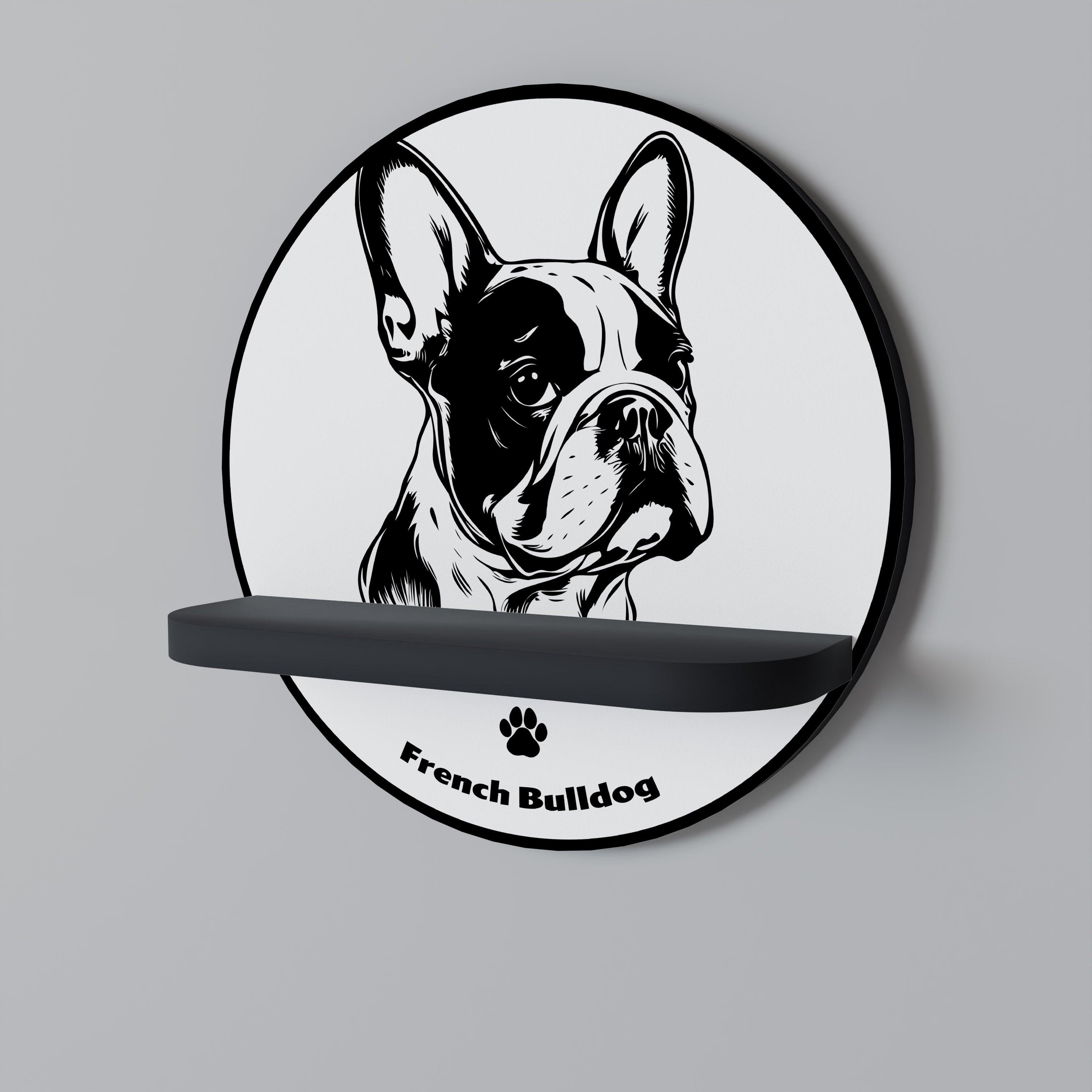 FRENCH BULLDOG Designová police
