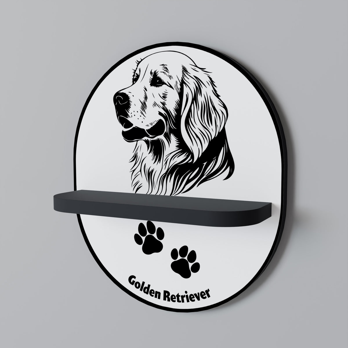 GOLDEN RETRIEVER Designová police