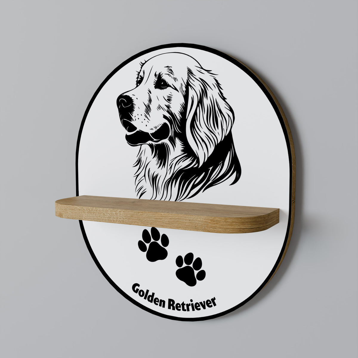 GOLDEN RETRIEVER Designová police