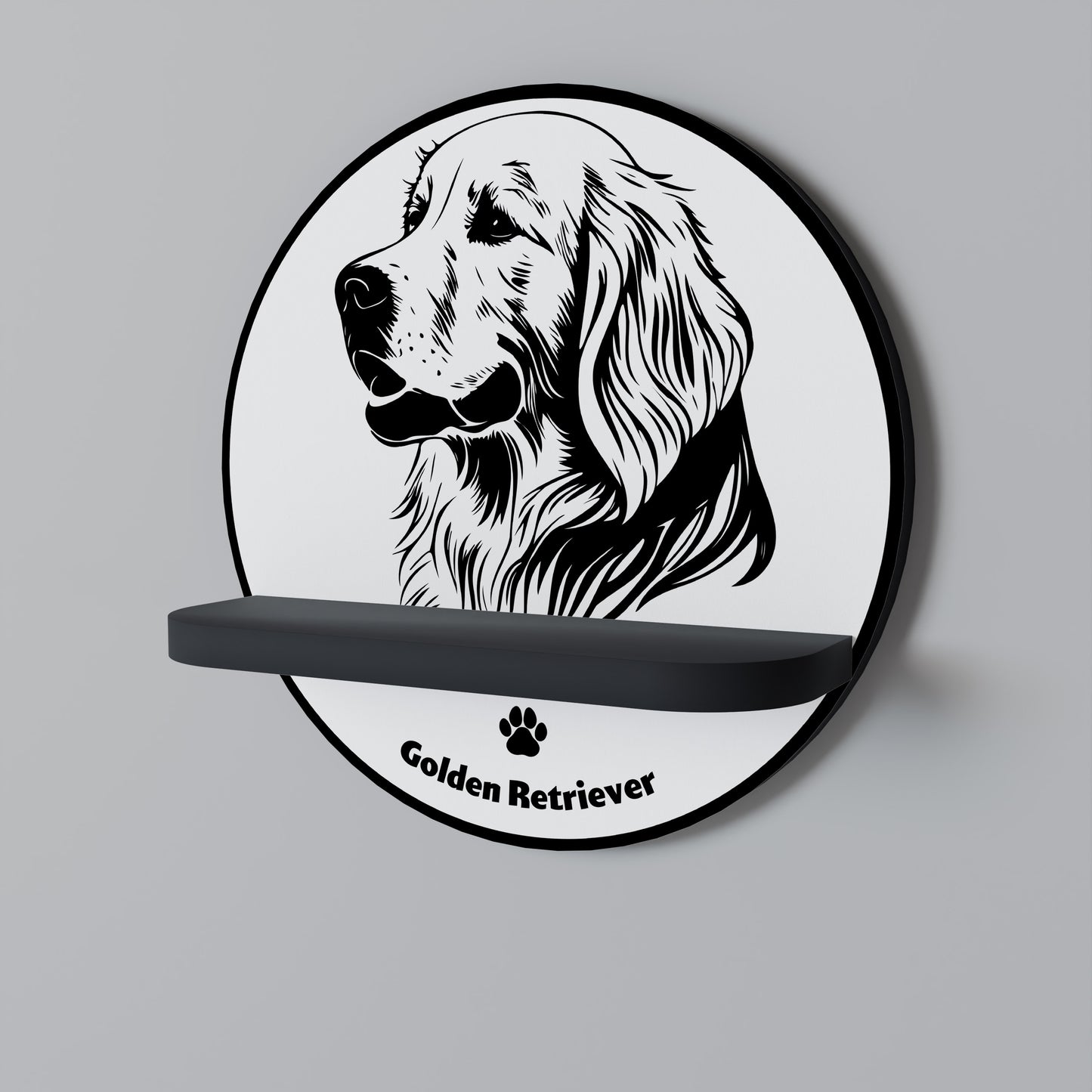 GOLDEN RETRIEVER Designová police