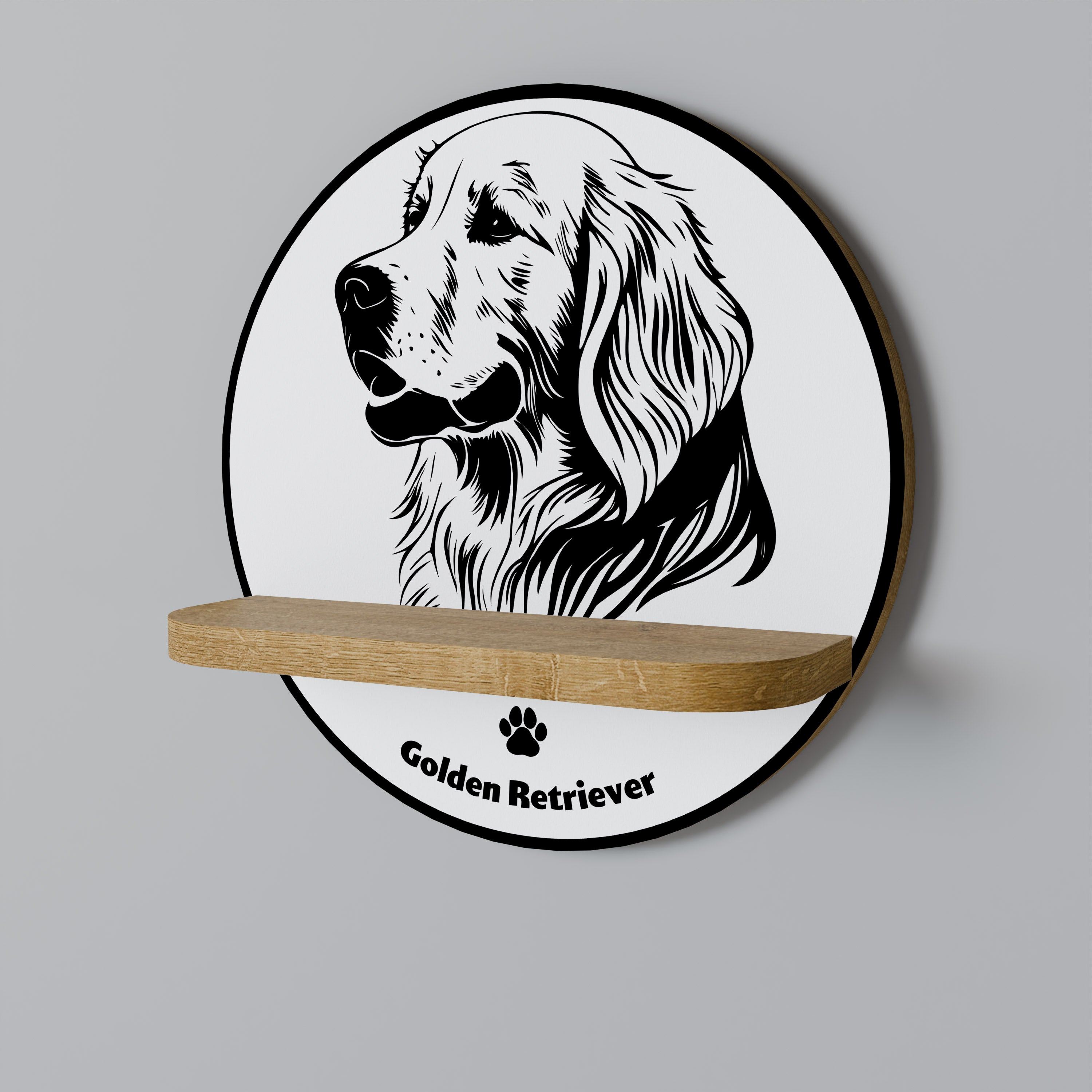 GOLDEN RETRIEVER Designová police