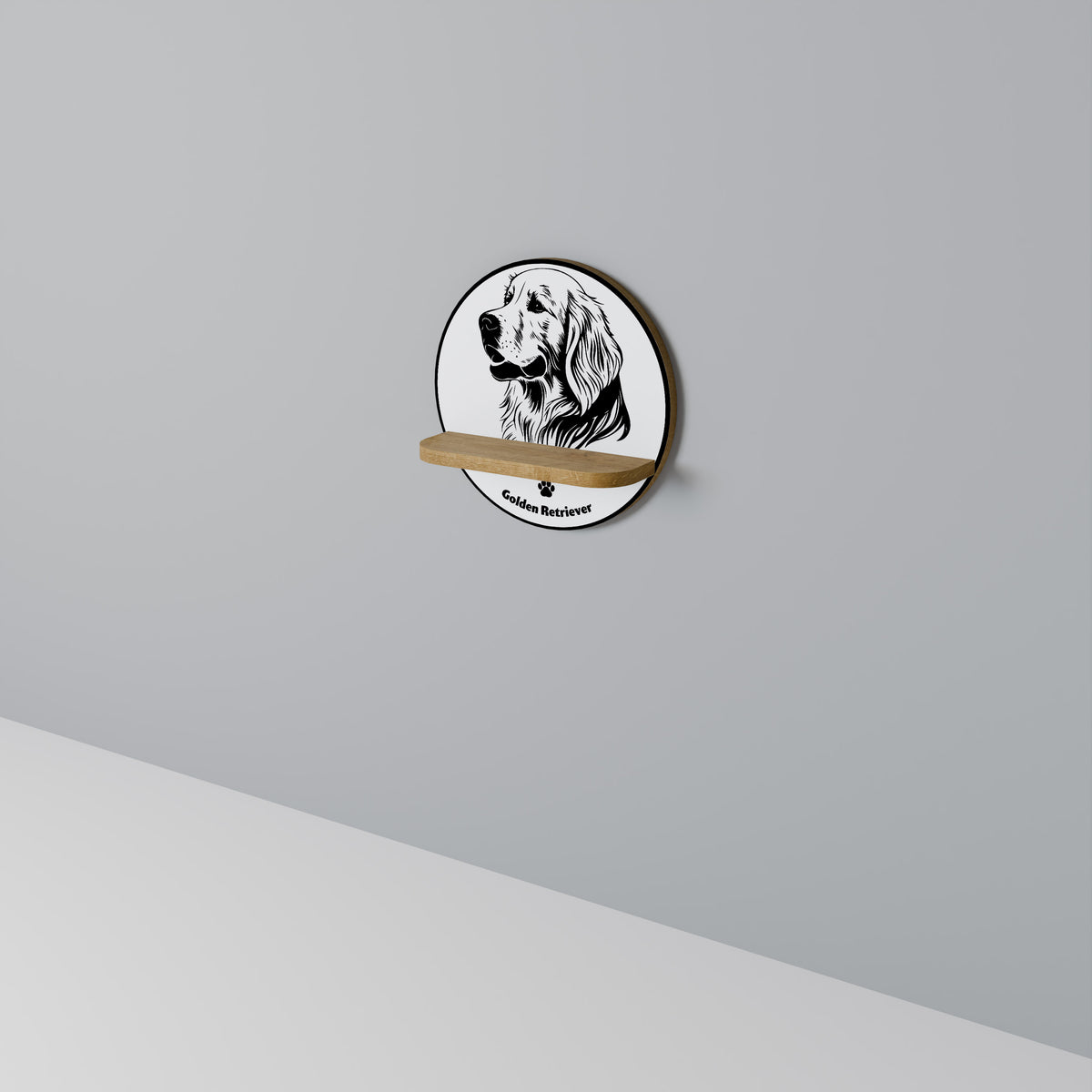 GOLDEN RETRIEVER Designová police