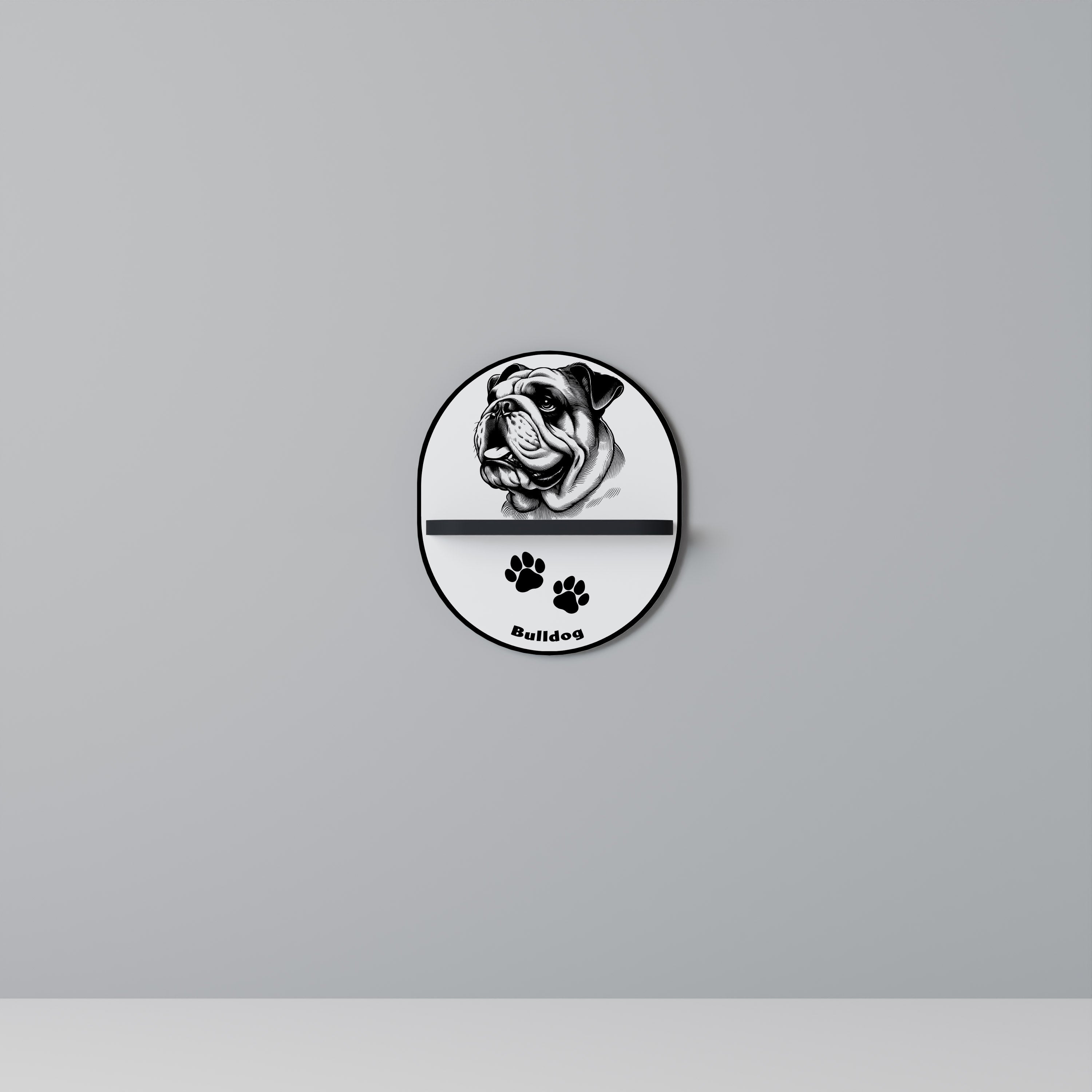 BULLDOG DOG Designová police