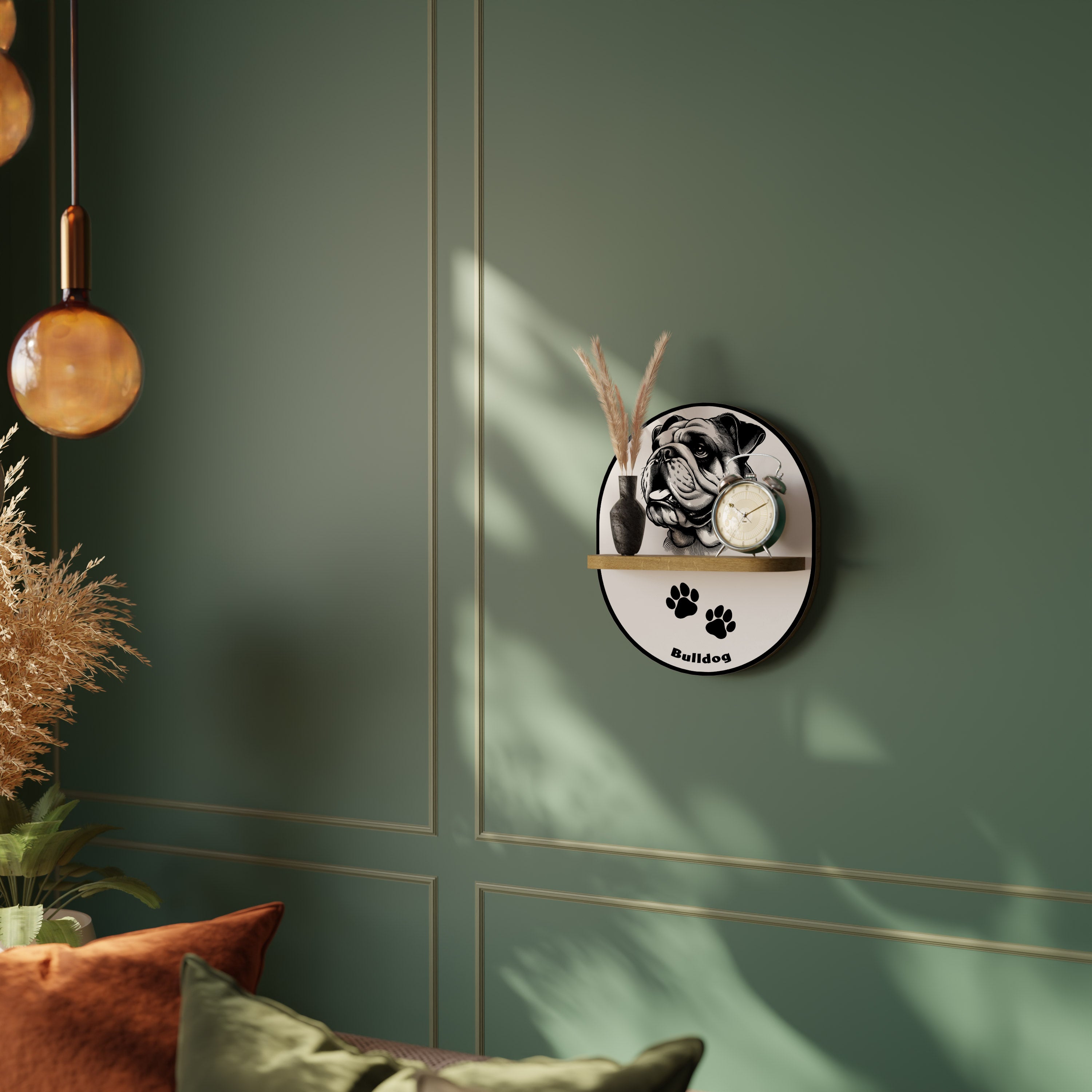 BULLDOG DOG Designová police