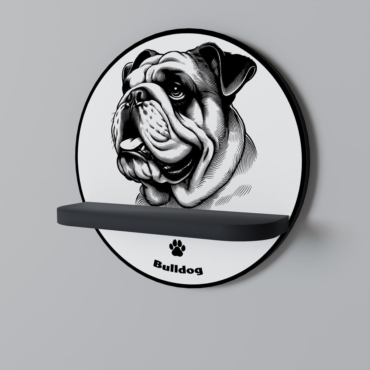 BULLDOG DOG Designová police
