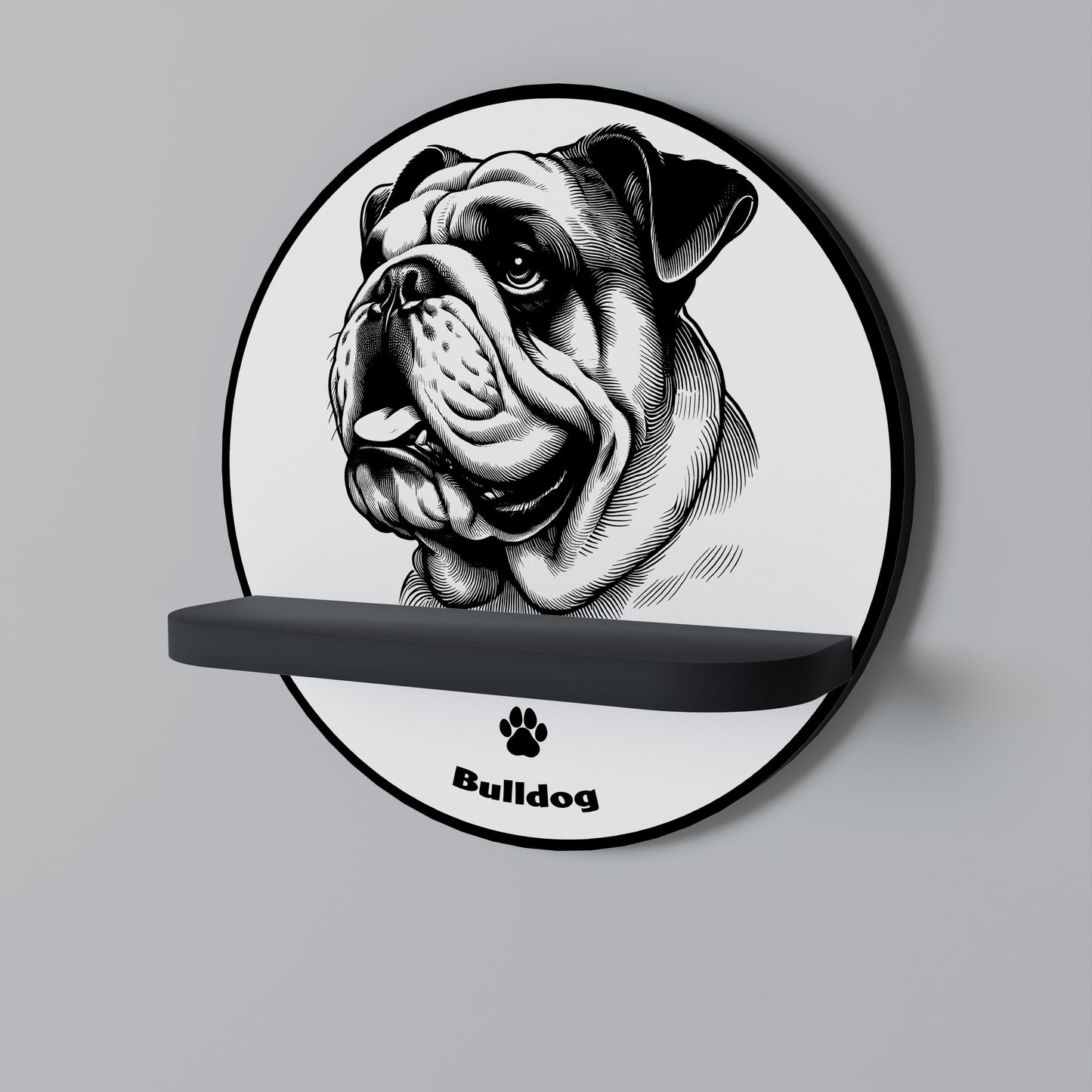 BULLDOG DOG Designová police