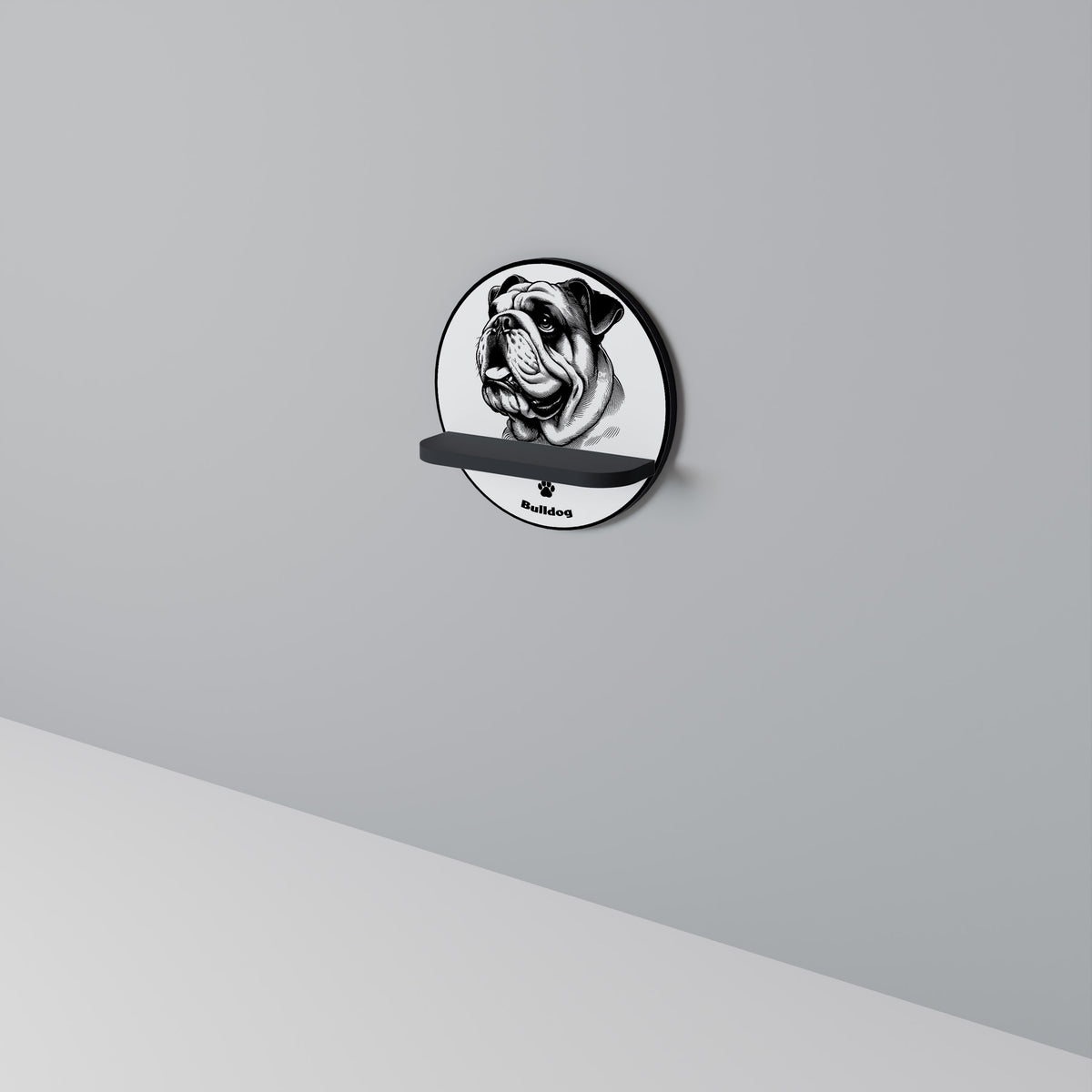 BULLDOG DOG Designová police