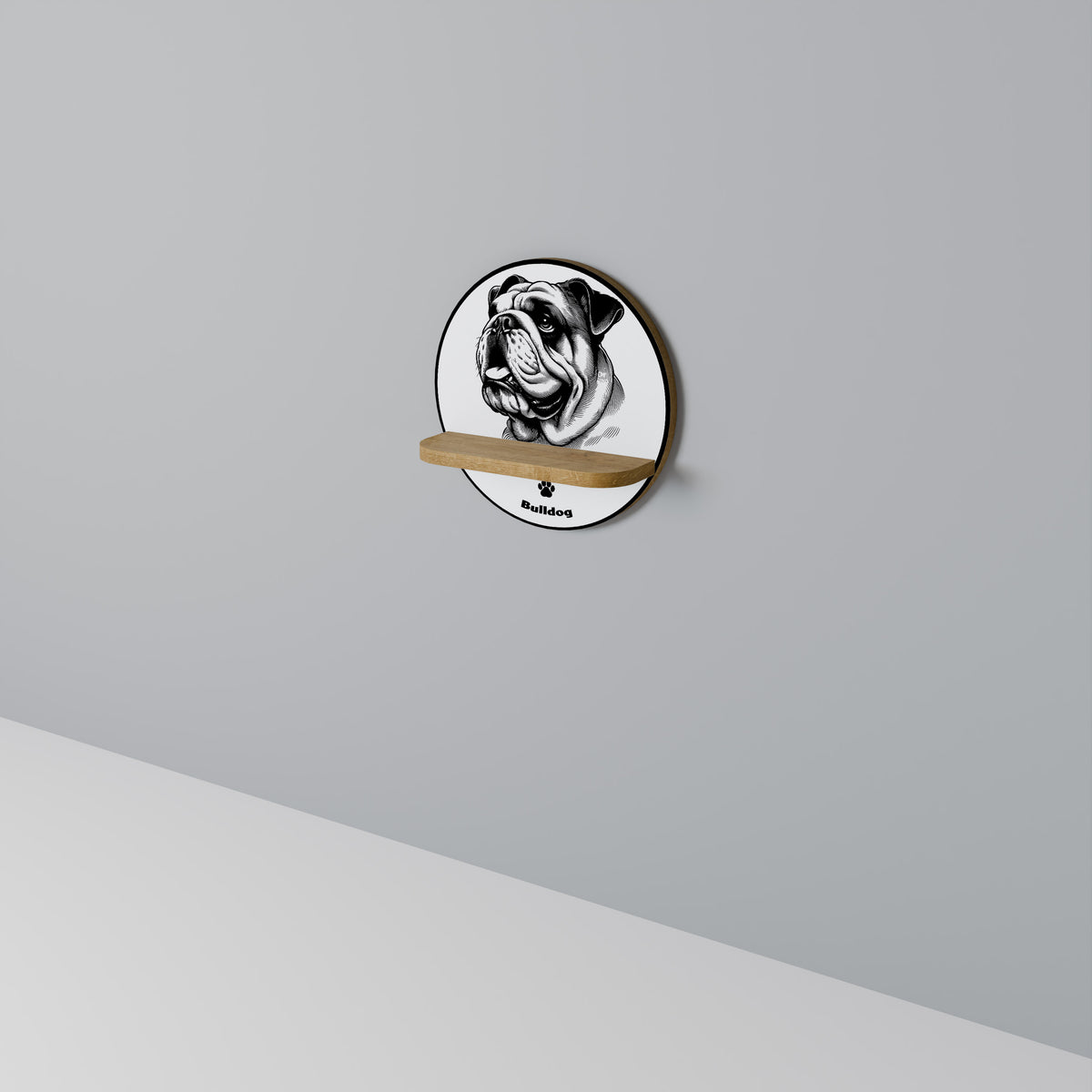 BULLDOG DOG Designová police