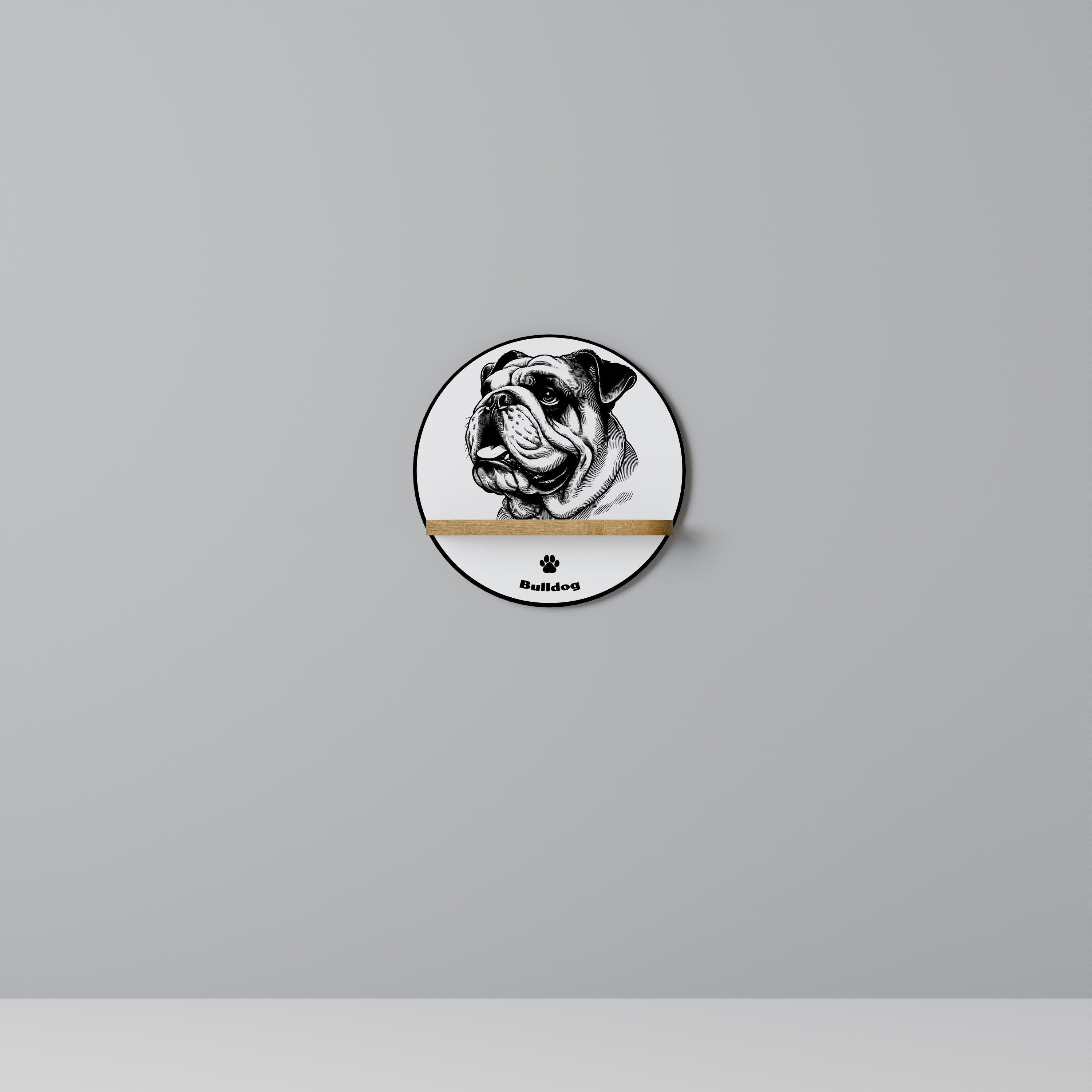 BULLDOG DOG Designová police