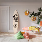 DALMATIAN DOG Dekorativní panel ve tvaru surfu