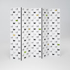 CATS COMPILATION 5-Panel Room Divider