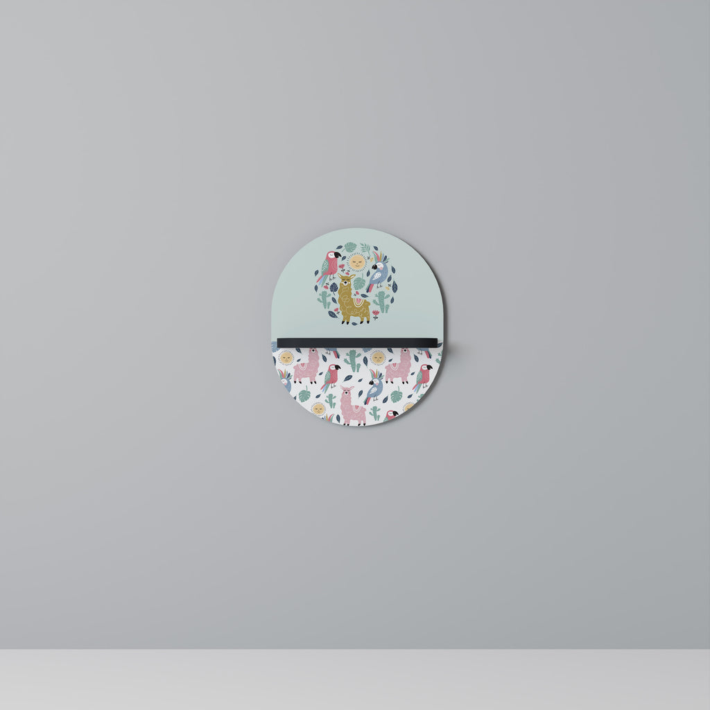 COLORFUL ALPACAS Designová police