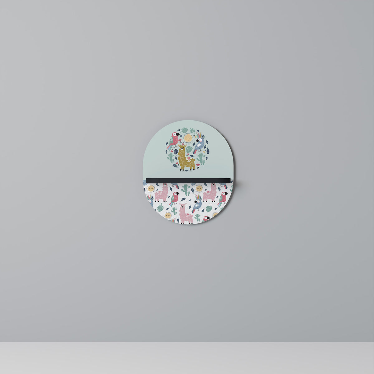 COLORFUL ALPACAS Designová police