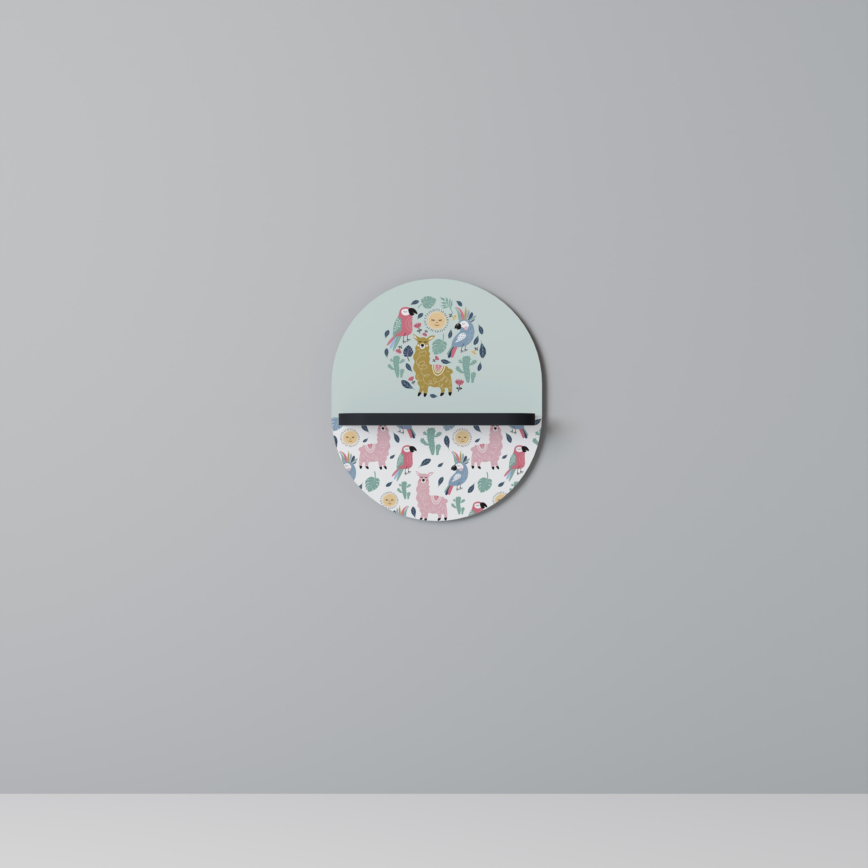 COLORFUL ALPACAS Designová police