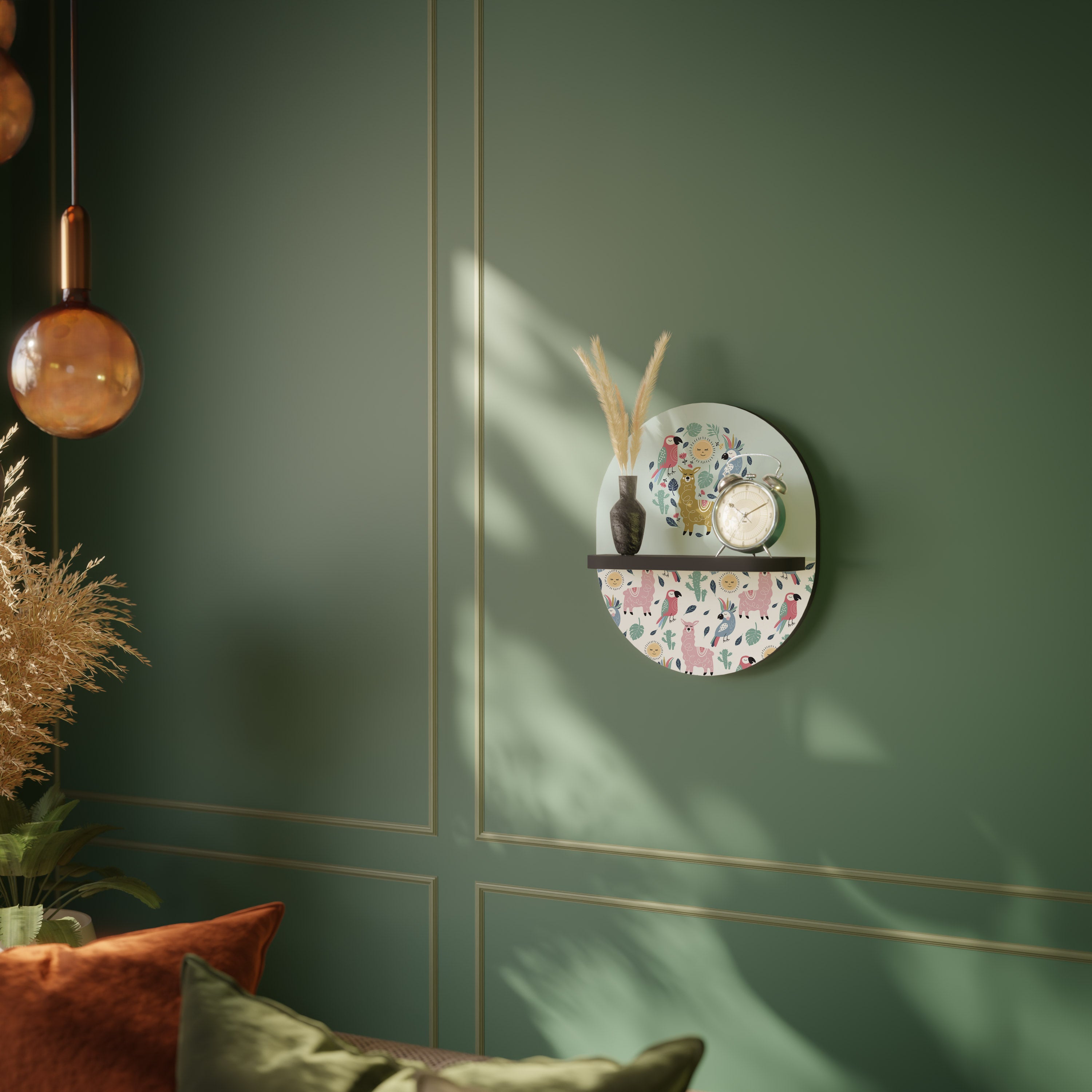 COLORFUL ALPACAS Designová police