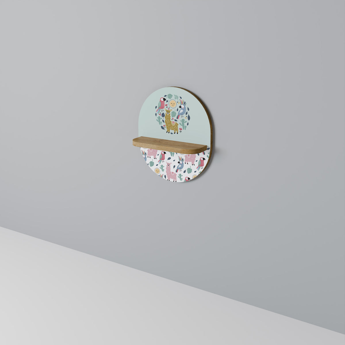 COLORFUL ALPACAS Designová police