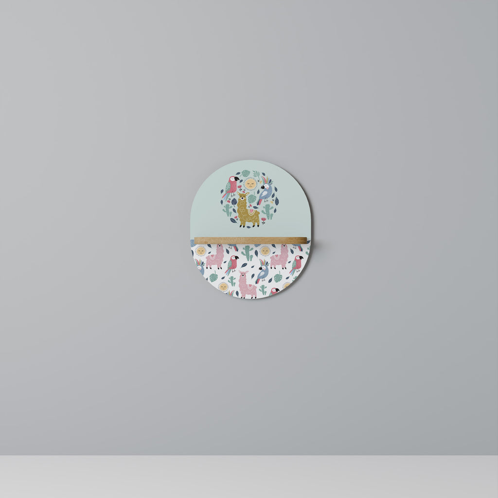 COLORFUL ALPACAS Designová police