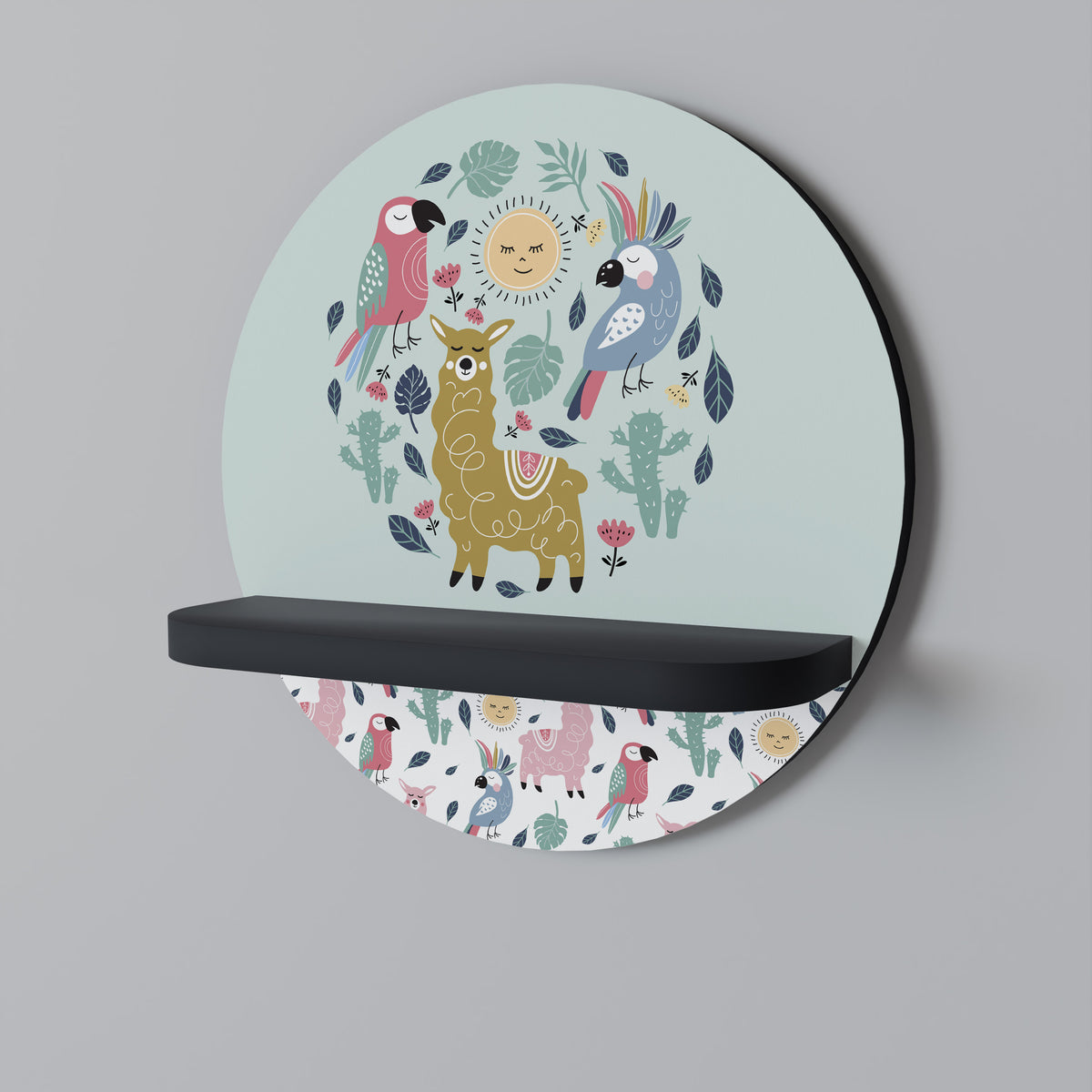 COLORFUL ALPACAS Designová police