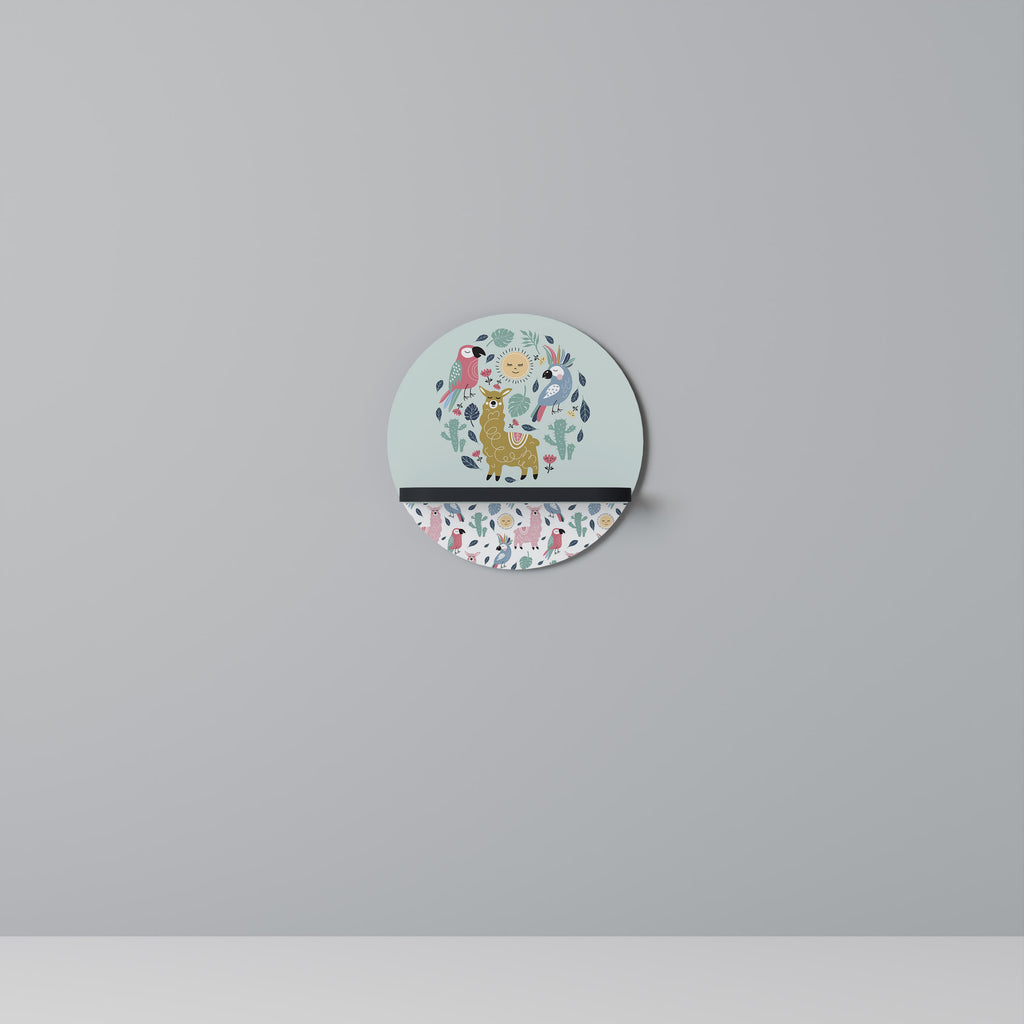 COLORFUL ALPACAS Designová police