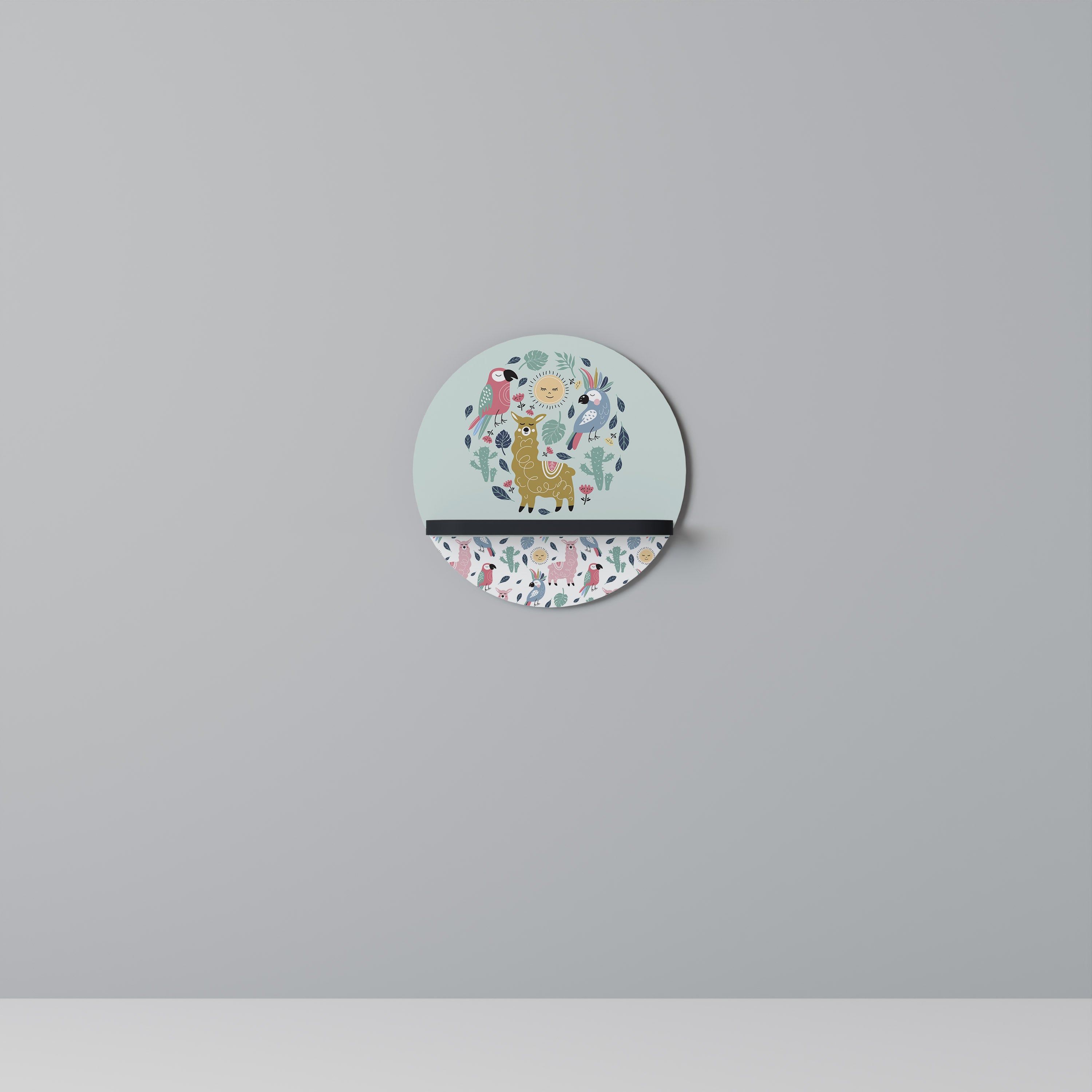 COLORFUL ALPACAS Designová police