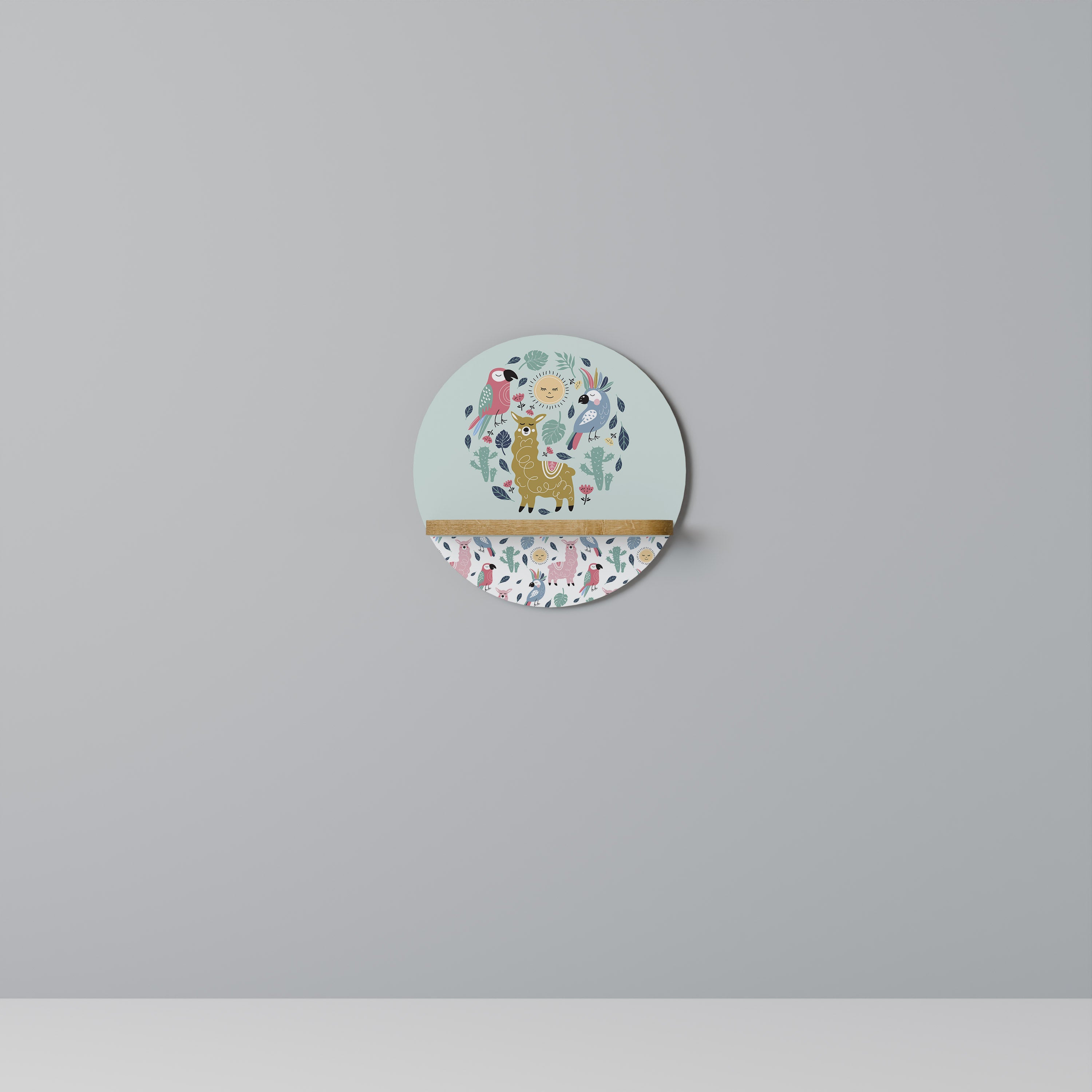 COLORFUL ALPACAS Designová police