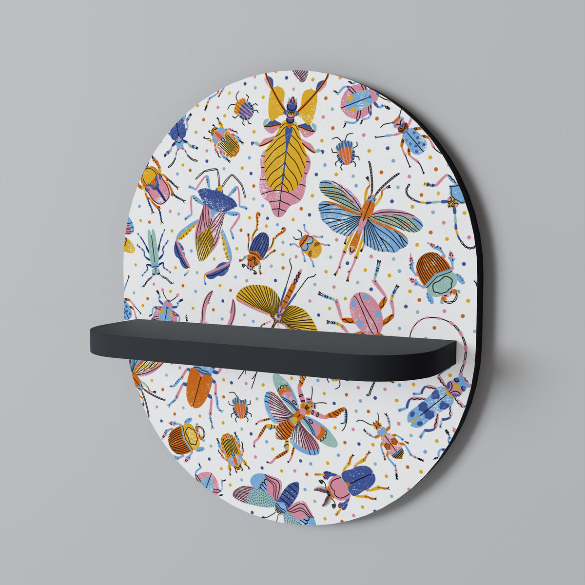 COLORFUL INSECTS Designová police