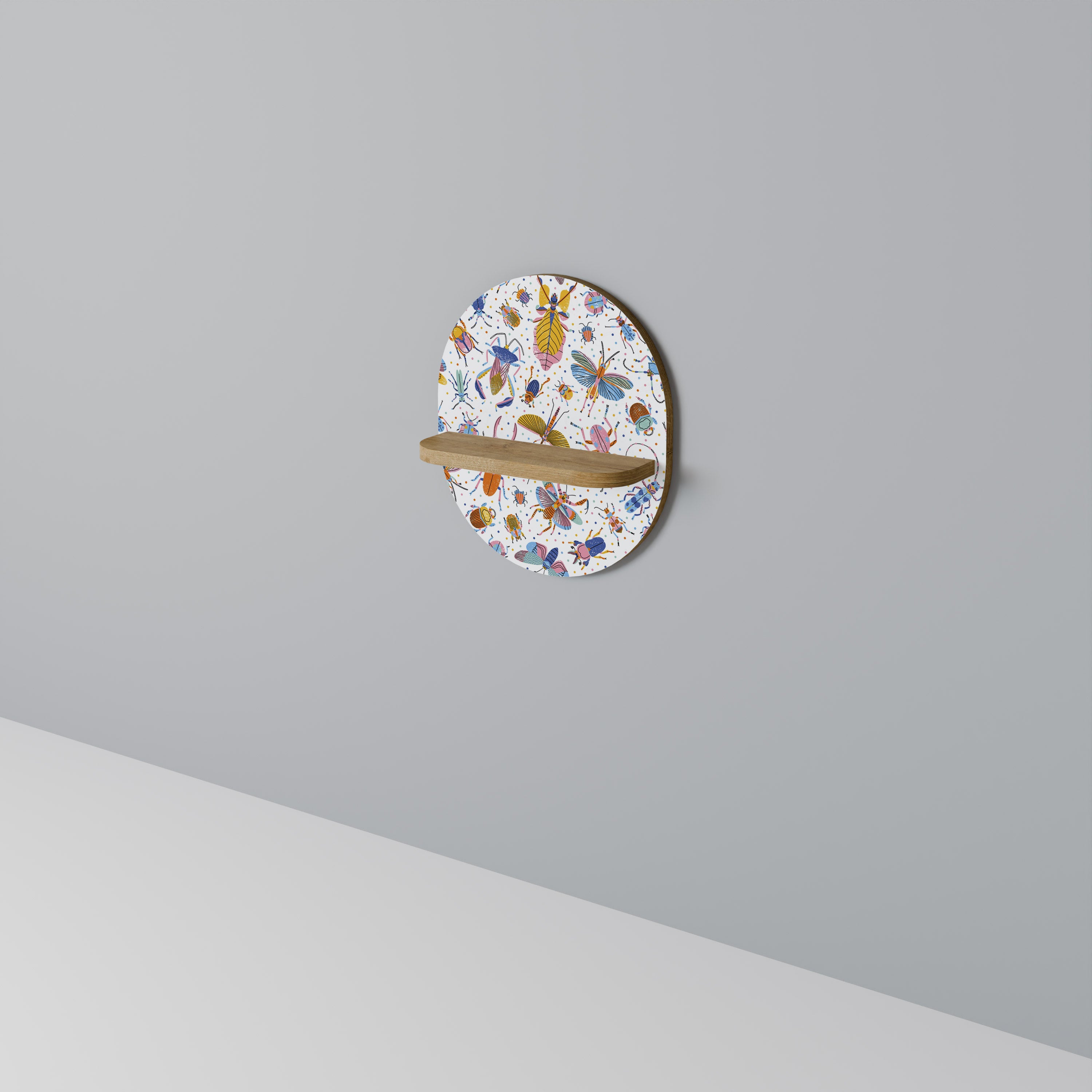 COLORFUL INSECTS Art Shelf