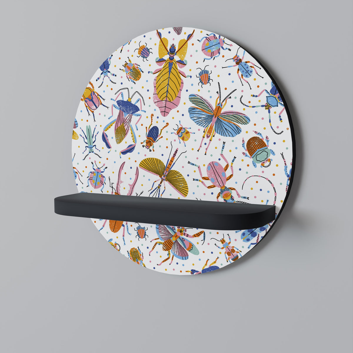COLORFUL INSECTS Designová police