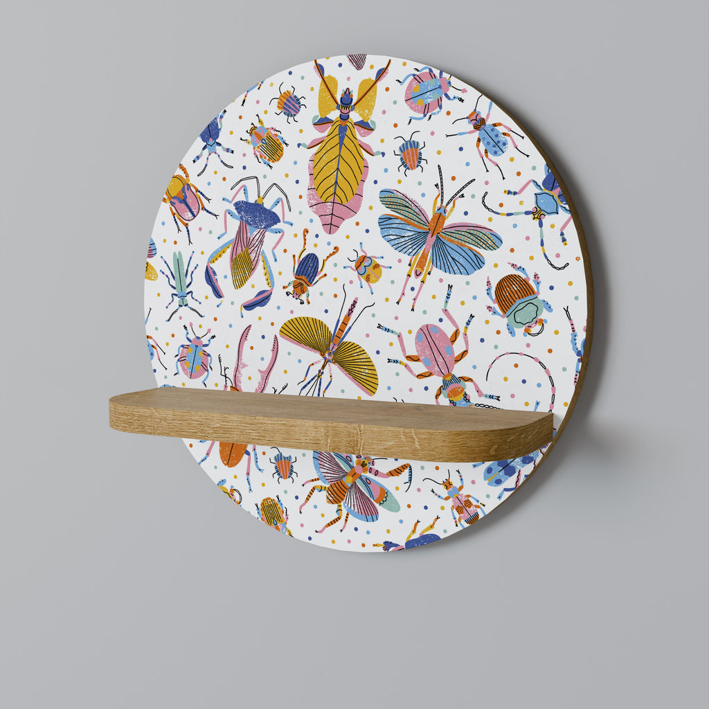 COLORFUL INSECTS Designová police