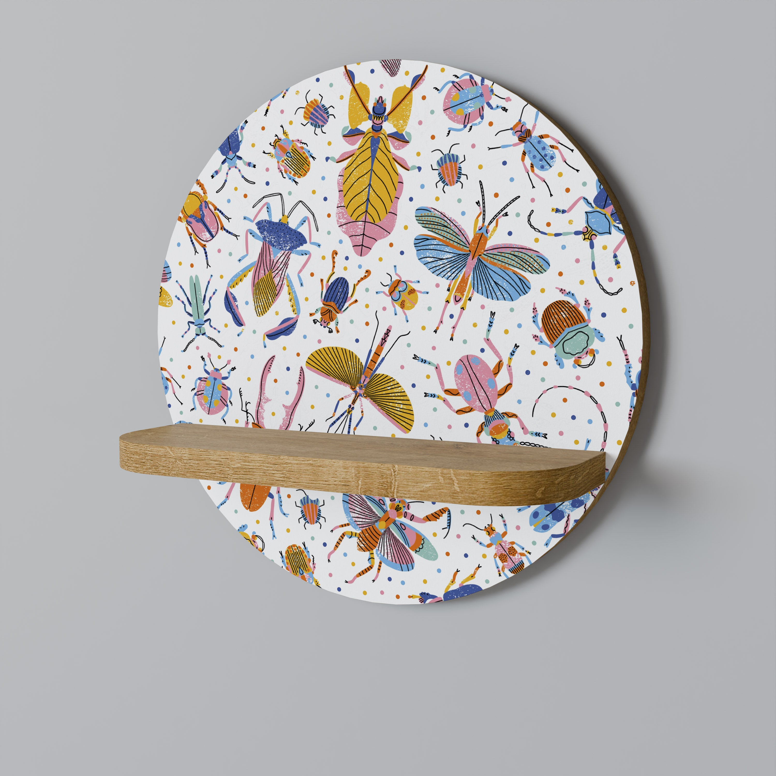 COLORFUL INSECTS Designová police