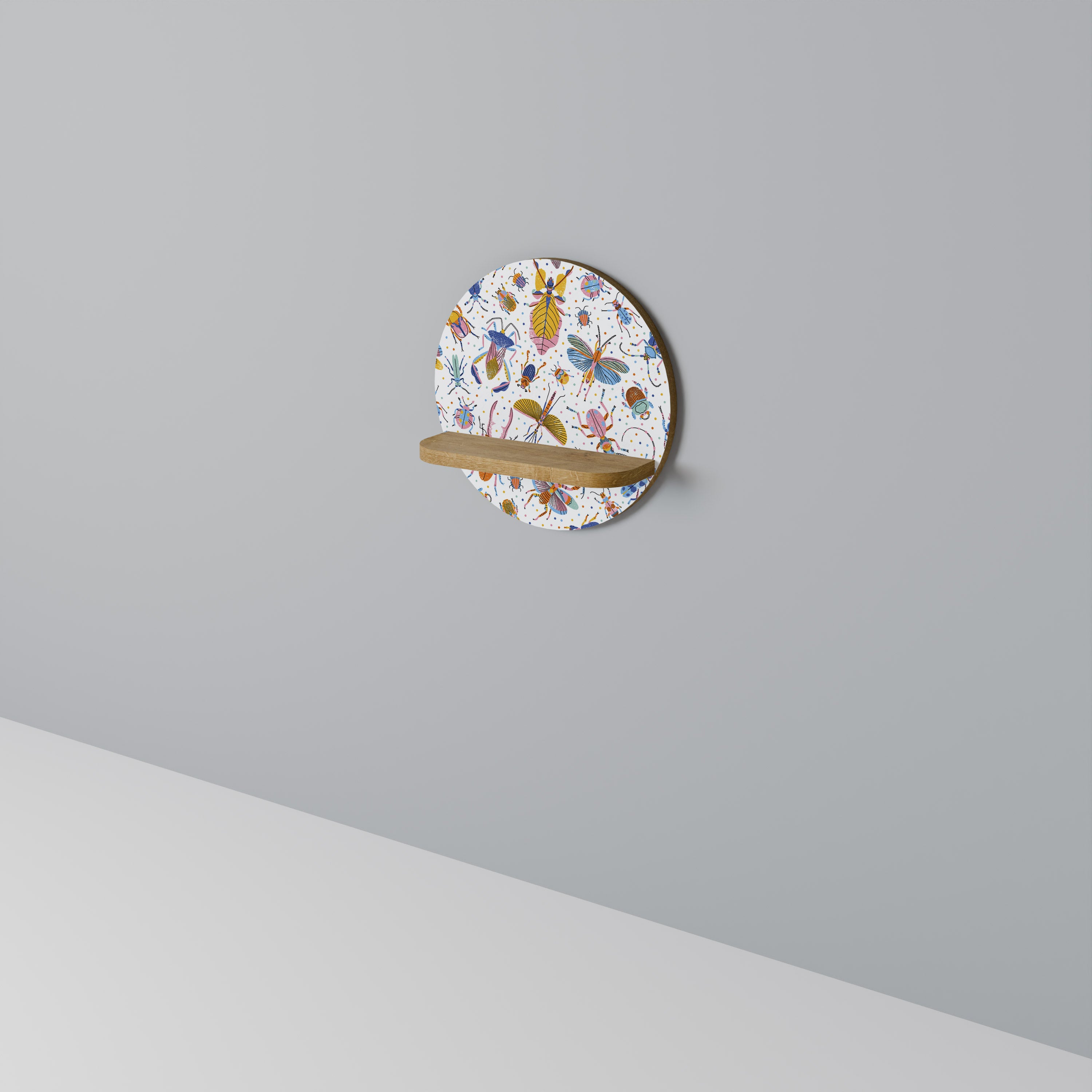 COLORFUL INSECTS Art Shelf